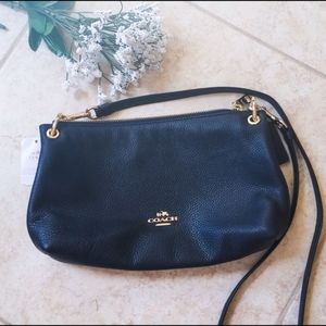 Navy Blue Coach Crossbody Bag